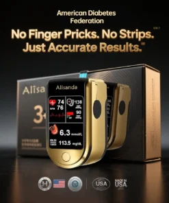 Alisanda™ 3-in-1 Health Monitor Painless Testing - Extremely Fast Readings