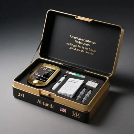 Alisanda™ 3-in-1 Health Monitor Painless Testing - Extremely Fast Readings