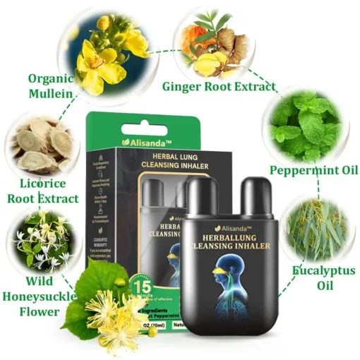 Alisanda™ Herbal Lung Cleansing Inhaler