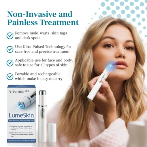 Alisanda™ LumeSkin Mole and Wart Removal Laser Pen