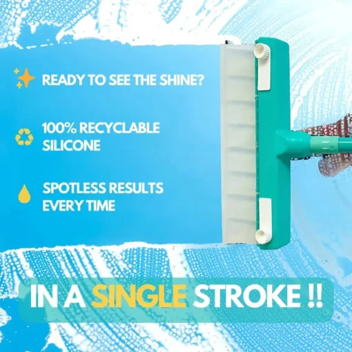 Alisanda Recyclable Silicone Window Squeegee Kit