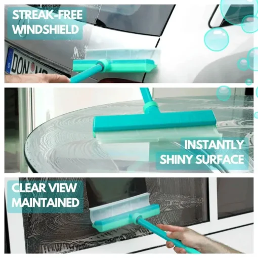 Alisanda Recyclable Silicone Window Squeegee Kit