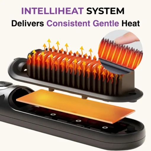 Alisanda™IntelliBrush Hair Straightener