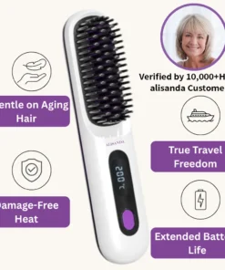 Alisanda™IntelliBrush Hair Straightener