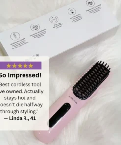 Alisanda™IntelliBrush Hair Straightener