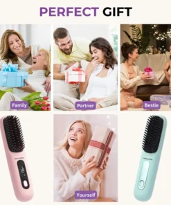 Alisanda™IntelliBrush Hair Straightener