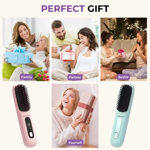 Alisanda™IntelliBrush Hair Straightener