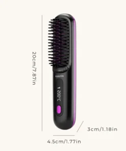 Alisanda™IntelliBrush Hair Straightener