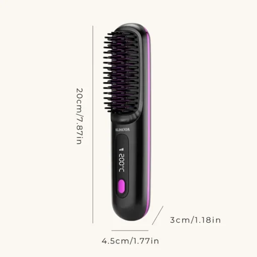 Alisanda™IntelliBrush Hair Straightener