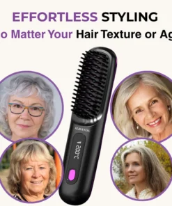 Alisanda™IntelliBrush Hair Straightener