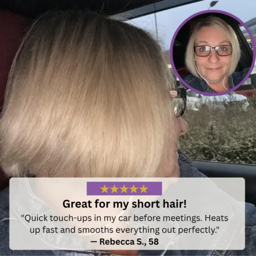 Alisanda™IntelliBrush Hair Straightener