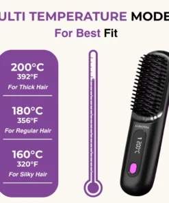 Alisanda™IntelliBrush Hair Straightener