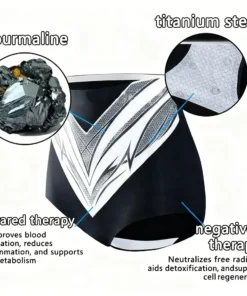 Alisanda™ Self-regulating tourmaline shaping shorts with titanium fiber