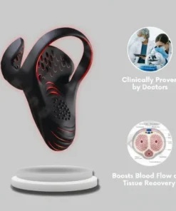 Alisanda™ Vibrating electric male masturbation lock ring charging