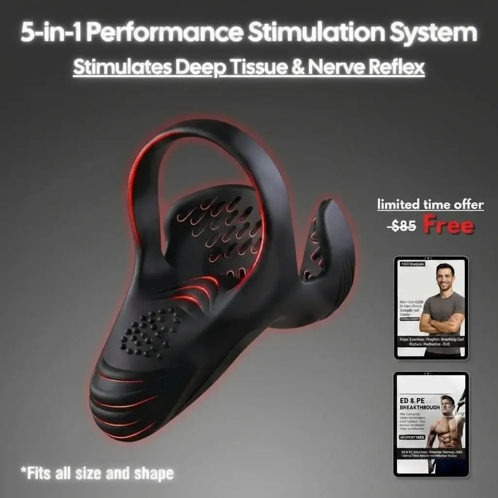 Alisanda™ VitalEngine Pro-The #1 5-in-1 at-home trainer that reverses ED; PE with advanced precision