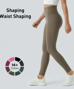 Alisanda® High Waisted Waist Shaping Pocket Shaping Training Leggings