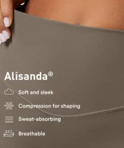 Alisanda® High Waisted Waist Shaping Pocket Shaping Training Leggings