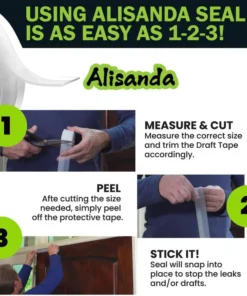 Alisanda Transparent Windproof & Heat-Retention Sealing Tape