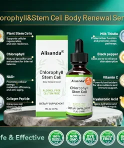 Alisanda® 𝖢𝗁𝗅𝗈𝗋𝗈𝗉𝗁𝗒𝗅𝗅 & 𝑆𝑡𝑒𝑚 𝐶𝑒𝑙𝑙 𝖻𝗈𝖽𝗒 𝗋𝖾𝗇𝖾𝗐𝖺𝗅 𝗌𝖾𝗋𝗎𝗆