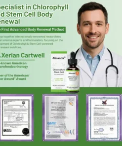 Alisanda® 𝖢𝗁𝗅𝗈𝗋𝗈𝗉𝗁𝗒𝗅𝗅 & 𝑆𝑡𝑒𝑚 𝐶𝑒𝑙𝑙 𝖻𝗈𝖽𝗒 𝗋𝖾𝗇𝖾𝗐𝖺𝗅 𝗌𝖾𝗋𝗎𝗆