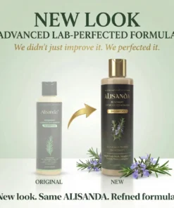 Alisanda® Rosemary Shampoo Now Upgraded for Superior Hair Growth