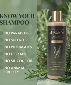 Alisanda® Rosemary Shampoo Now Upgraded for Superior Hair Growth