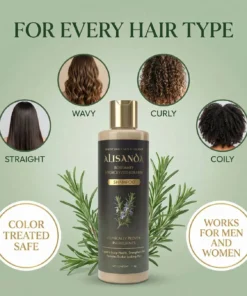 Alisanda® Rosemary Shampoo Now Upgraded for Superior Hair Growth
