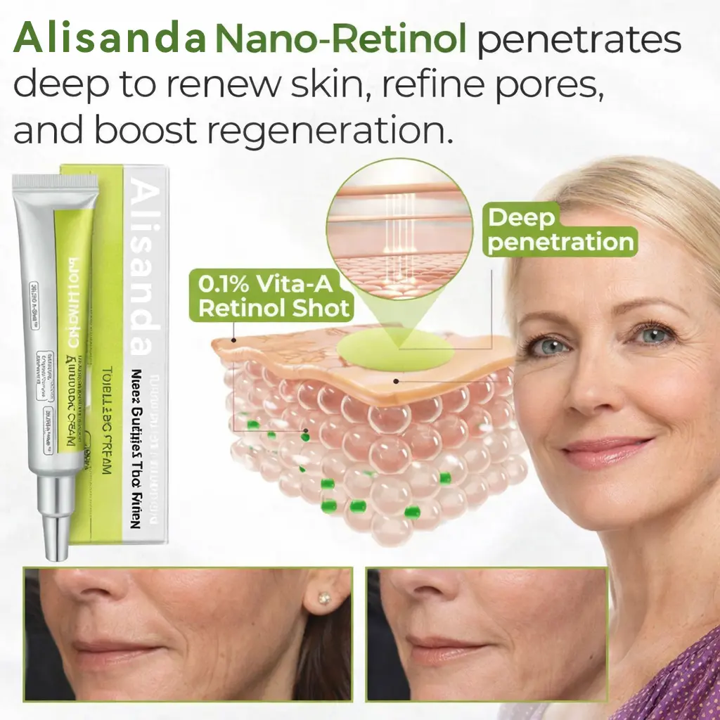 Alisanda® Advanced Peptide Botox-Style + Vita-A Retinol Lifting Renewal Cream