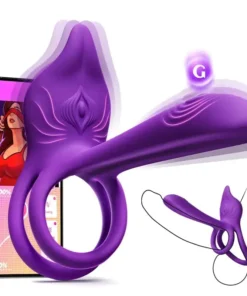 Alisanda™™ Enchanted Girl Luxe Smart Vibrating Ring – App-Controlled Pleasure for Couples