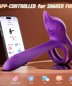 Alisanda™™ Enchanted Girl Luxe Smart Vibrating Ring – App-Controlled Pleasure for Couples