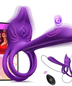 Alisanda™™ Enchanted Girl Luxe Smart Vibrating Ring – App-Controlled Pleasure for Couples