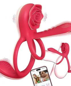 Alisanda™™ Enchanted Girl Luxe Smart Vibrating Ring – App-Controlled Pleasure for Couples