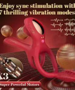 Alisanda™™ Enchanted Girl Luxe Smart Vibrating Ring – App-Controlled Pleasure for Couples