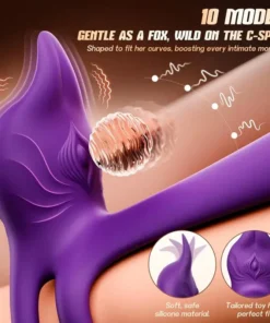 Alisanda™™ Enchanted Girl Luxe Smart Vibrating Ring – App-Controlled Pleasure for Couples