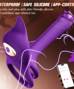 Alisanda™™ Enchanted Girl Luxe Smart Vibrating Ring – App-Controlled Pleasure for Couples