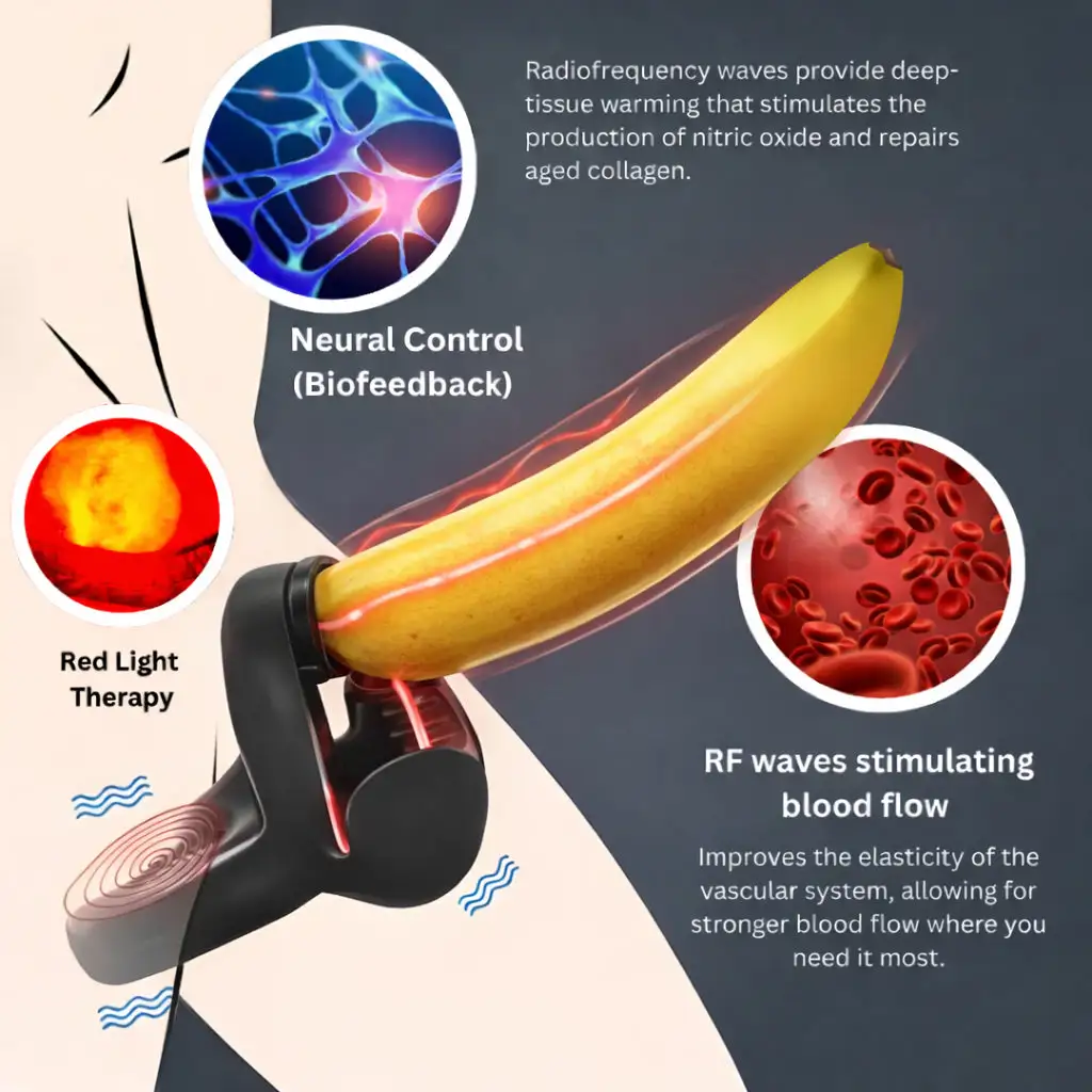 Alisanda® VitalEngine Pro-The 1 5-in-1 at-home trainer that reverses ED PE with advanced Precision