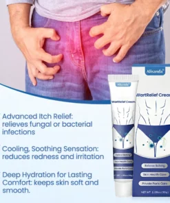 Alisanda® WartRelief Cream | Say goodbye to itching quickly