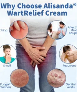 Alisanda® WartRelief Cream | Say goodbye to itching quickly