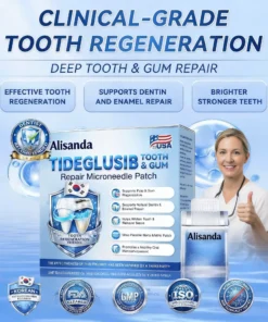 Alisanda® Tideglusib Fast‑Dissolving Tooth & Gum Repair Oral Strips