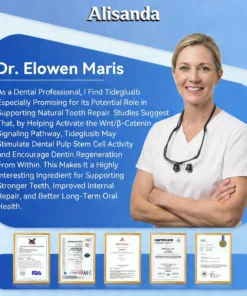 Alisanda® Tideglusib Fast‑Dissolving Tooth & Gum Repair Oral Strips