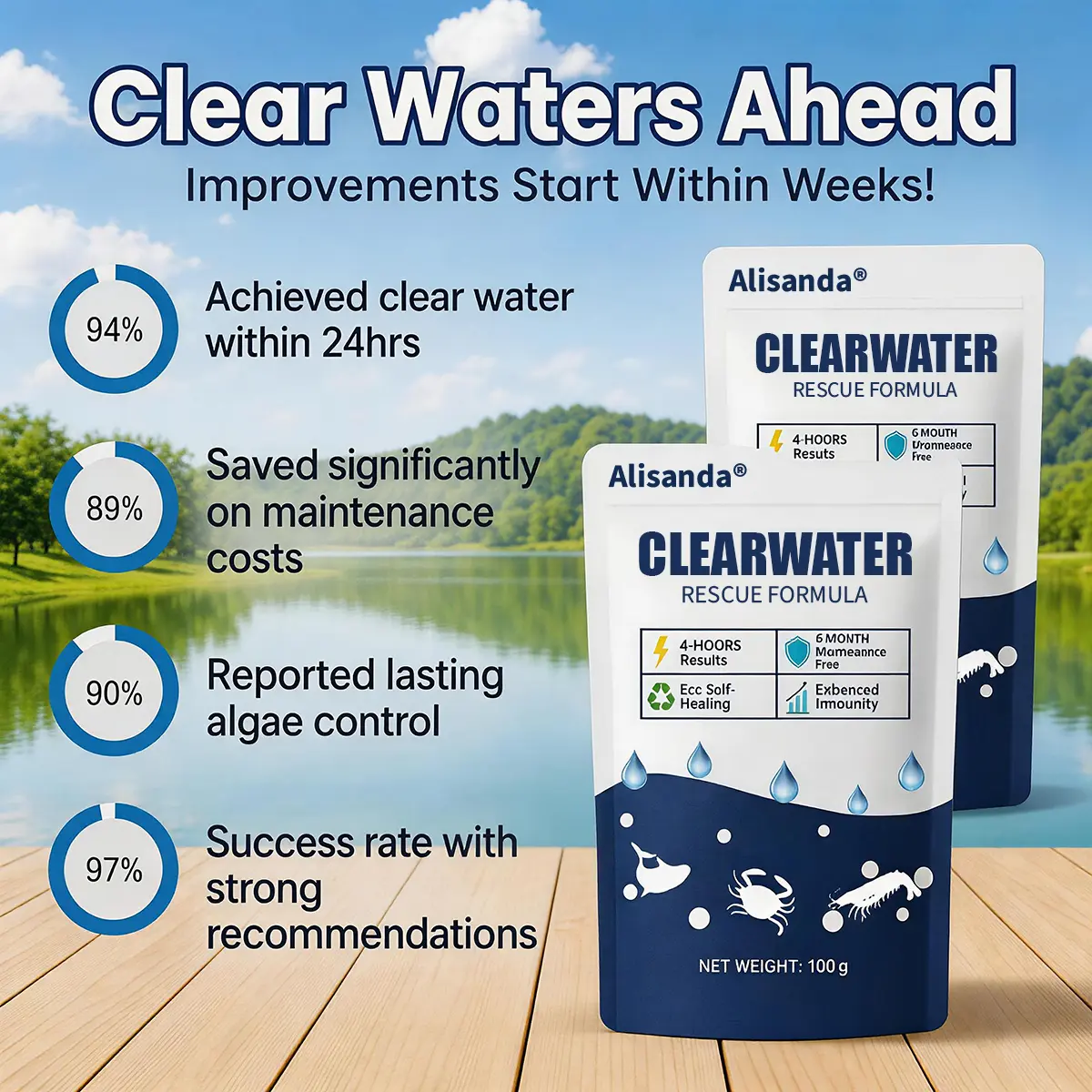 Alisanda® ClearWater Rescue Formula