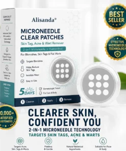 Alisanda®2-in-1 Microneedle & Hydrocolloid Patch