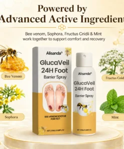 Alisanda® GlucaVeil 24H Foot Barrier Spray