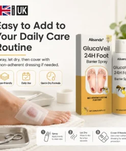 Alisanda® GlucaVeil 24H Foot Barrier Spray