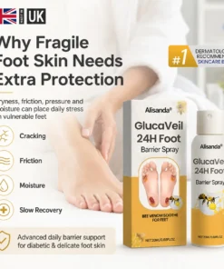 Alisanda® GlucaVeil 24H Foot Barrier Spray