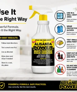 Alisanda Power Multi-Purpose Stain Remover Landing Page