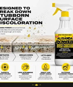 Alisanda Power Multi-Purpose Stain Remover Landing Page