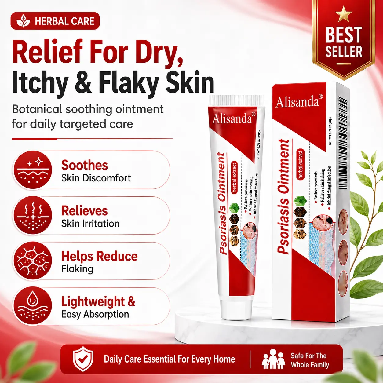Alisanda® Botanical Skin Relief Ointment