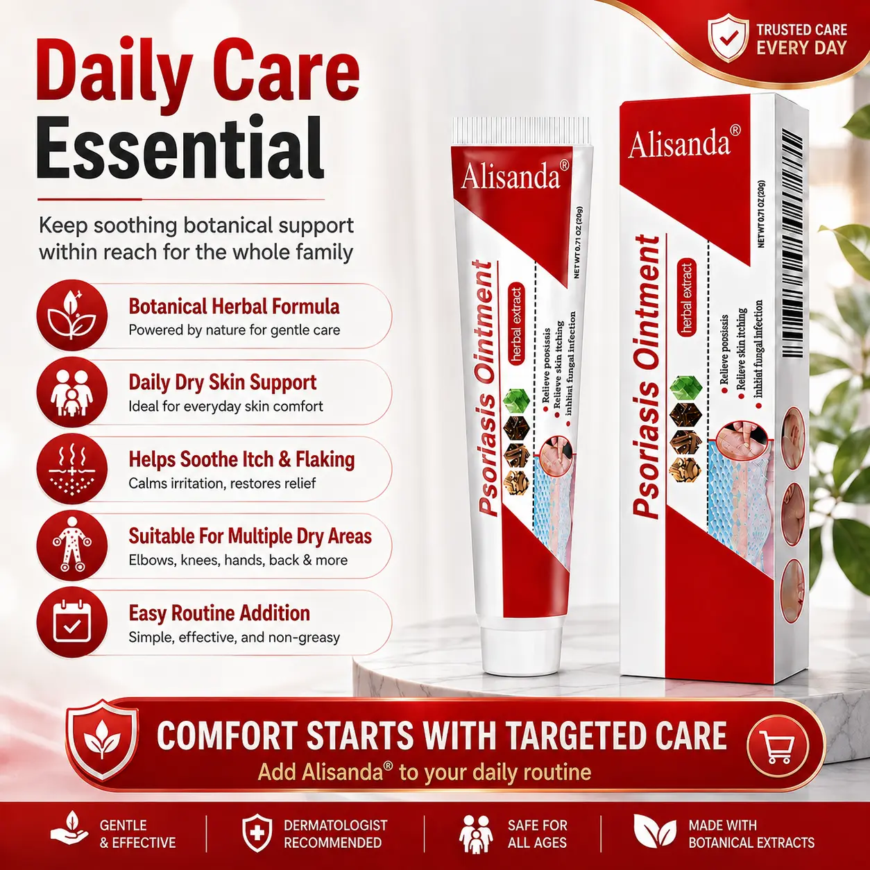 Alisanda® Botanical Skin Relief Ointment