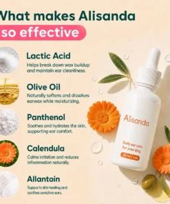 Alisanda Dog Ear Cleansing & Comfort Drops